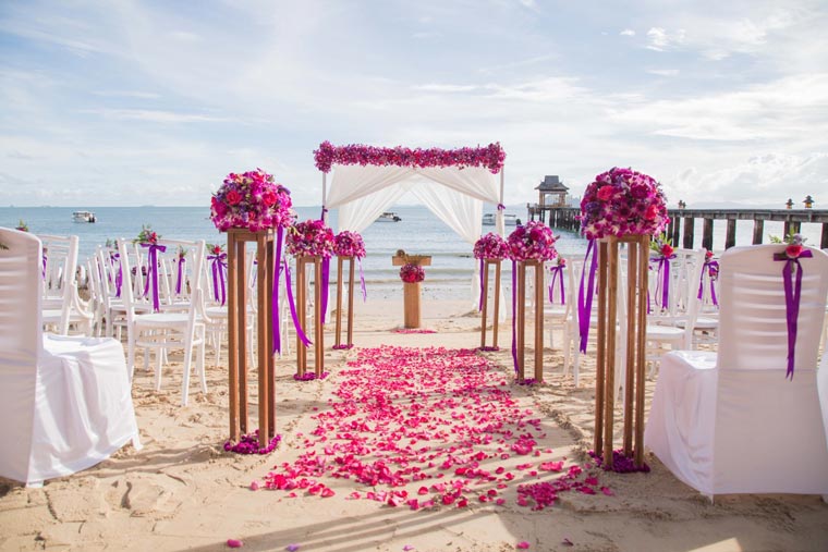 Western Wedding Ceremony Package | Santhiya Koh Yao Yai